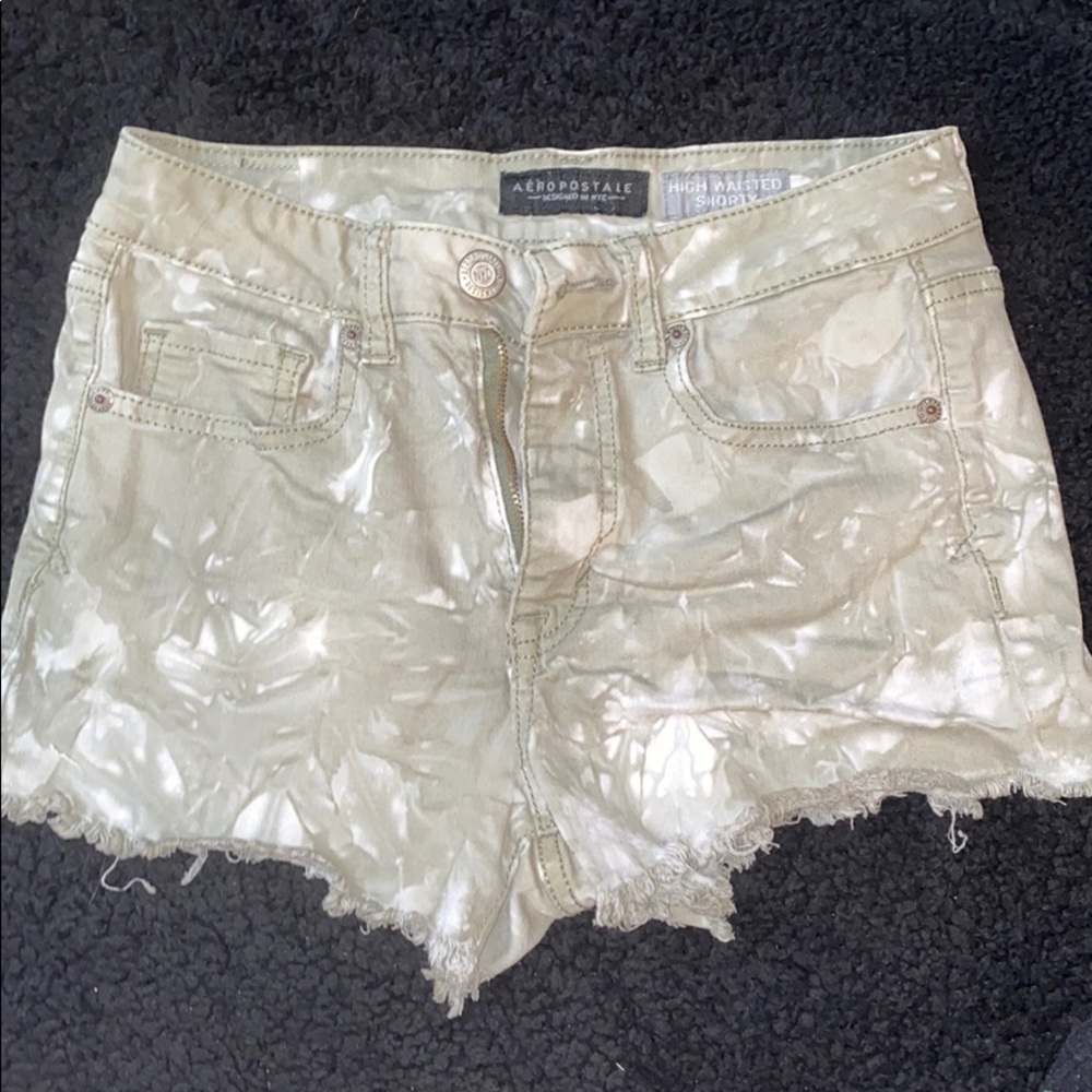 High rise shorts